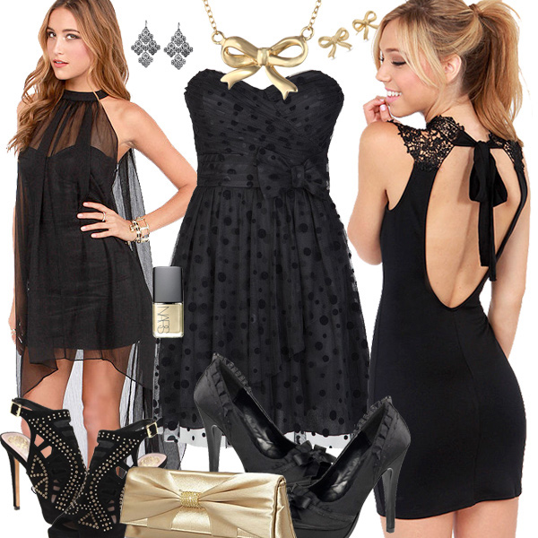 Black New Years Dresses