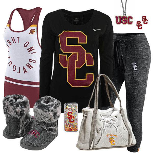 Cute USC Trojans Fan Fashion