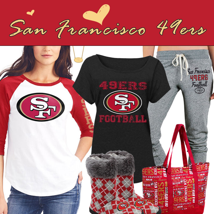 Cute San Francisco 49ers Fan Fashion